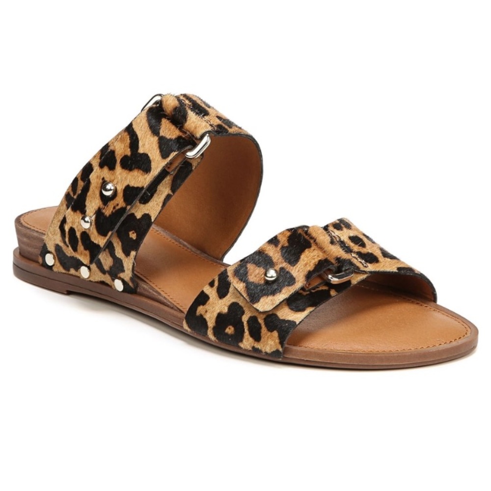 Franco Sarto leopard print sandals